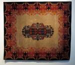 Tafelkleed (toegeschreven), handbedrukte trijp, wrsch voor Schellens & Marto
<br/>
Gert-Jan Lobbes 2017, Collectie TextielMuseum